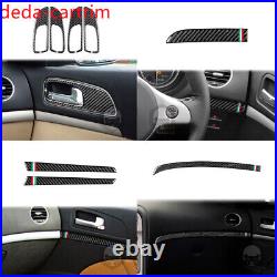 27×RHD Carbon Fiber Interior Full Set Trim For Alfa Romeo 159 Brera Spider 04-11
