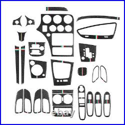 27Pcs Interior Full Set Cover Trim Kit For Alfa Romeo 159 2004-2012 gz