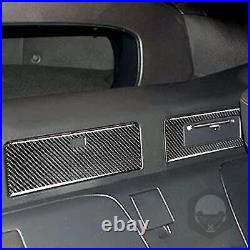 28Pcs Auto Carbon Fiber Full Set Interior Dashboard Cover For Nissan 350Z