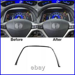 29Pcs For Honda Civic 8th 2006-2011 Carbon Fiber Interior Full Kit Cover Trim