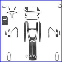 29Pcs Full Carbon Fiber Full Kits Interior Trim Stickers For BMW Z4 G29 2019-22