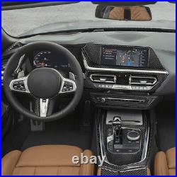 29Pcs Full Carbon Fiber Full Kits Interior Trim Stickers For BMW Z4 G29 2019-22