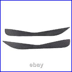 2PCS Carbon Fiber Interior Door Panel Trim Anti Kick For Corvette C8 2020-2023