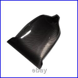 2PCs Dry Carbon Fiber Interior Seat Back Cover Trim For Tesla Model X 2016-2020