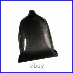 2PCs Dry Carbon Fiber Interior Seat Back Cover Trim For Tesla Model X 2016-2020