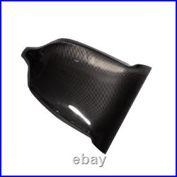 2PCs Dry Carbon Fiber Interior Seat Back Cover Trim For Tesla Model X 2016-2020