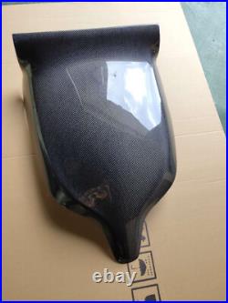 2PCs Dry Carbon Fiber Interior Seat Back Cover Trim For Tesla Model X 2016-2020