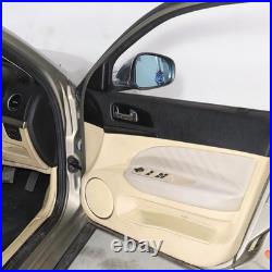 2Pcs Real Carbon Fiber Interior Door Panel Cover Trim For Alfa Romeo 159 2004-11