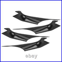 2pair Carbon Fiber Look Interior Door Pull Handle Cover Fit For BMW G30 G31 G38