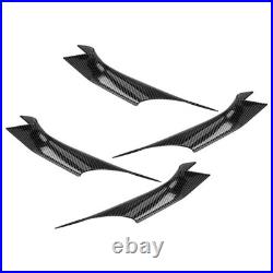 2pair Carbon Fiber Look Interior Door Pull Handle Cover Fit For BMW G30 G31 G38