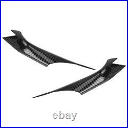2pair Carbon Fiber Look Interior Door Pull Handle Cover Fit For BMW G30 G31 G38