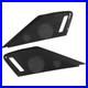 2pcs Car Door Speaker Cover Carbon Fiber Interior Speaker Cover For