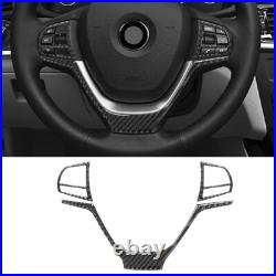 30PCS For BMW X3 F25 X4 F26 Carbon Fiber Full Center Console Interior Trim