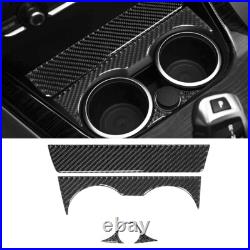 30PCS For BMW X3 F25 X4 F26 Carbon Fiber Full Center Console Interior Trim