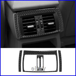30PCS For BMW X3 F25 X4 F26 Carbon Fiber Full Center Console Interior Trim
