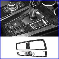 30PCS For BMW X3 F25 X4 F26 Carbon Fiber Full Center Console Interior Trim
