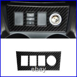 30Pcs Carbon Fiber Full Interior Kit Set Cover Trim For Toyota RAV4 2006-2012