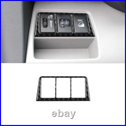 30Pcs Carbon Fiber Full Interior Kit Set Cover Trim For Toyota RAV4 2006-2012