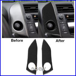 30Pcs Carbon Fiber Full Interior Kit Set Cover Trim For Toyota RAV4 2006-2012