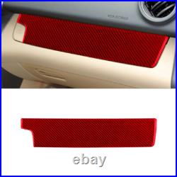 30Pcs Red Carbon Fiber Full Interior Kit Set Cover Trim For Toyota RAV4 2006-12