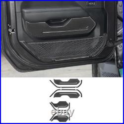 31Pcs Carbon Fiber Full Interior Kit Cover Trim For Jeep Wrangler JL Gladiator 31Pcs Carbon Fiber Full Interior Kit Cover Trim For Jeep Wrangler JL Gladiator