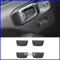 31Pcs Carbon Fiber Full Interior Kit Cover Trim For Jeep Wrangler JL Gladiator 31Pcs Carbon Fiber Full Interior Kit Cover Trim For Jeep Wrangler JL Gladiator