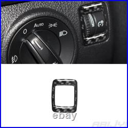 31Pcs Carbon Fiber Full Interior Kit Cover Trim For Volkswagen Tiguan 2013-2017