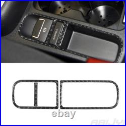 31Pcs Carbon Fiber Full Interior Kit Cover Trim For Volkswagen Tiguan 2013-2017