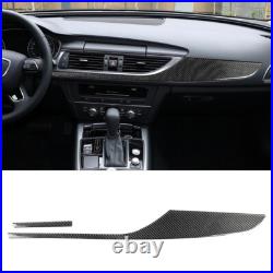 32Pcs Carbon Fiber Interior Full Kit Cover Trim Sticker For Audi A6 C7 2012-2018