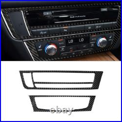 32Pcs Carbon Fiber Interior Full Kit Cover Trim Sticker For Audi A6 C7 2012-2018