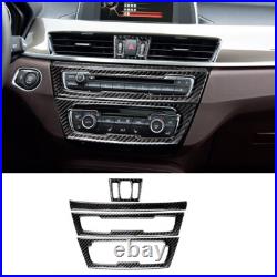 32Pcs For BMW X1 F48 16-18 Carbon Fiber Interior Full Set Kit Decor Cover Trim
