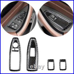 32Pcs For BMW X1 F48 16-18 Carbon Fiber Interior Full Set Kit Decor Cover Trim