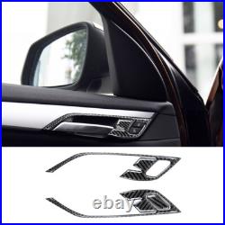 32Pcs For BMW X1 F48 16-18 Carbon Fiber Interior Full Set Kit Decor Cover Trim