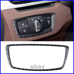 32Pcs For BMW X1 F48 16-18 Carbon Fiber Interior Full Set Kit Decor Cover Trim