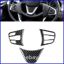 32Pcs For BMW X1 F48 16-18 Carbon Fiber Interior Full Set Kit Decor Cover Trim