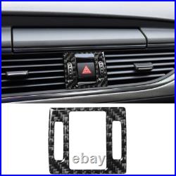32pcs Carbon Fiber Full Kits Interior Cover Trim For Audi A6 2012-2018