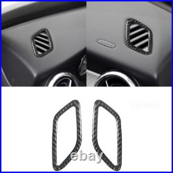 32pcs Carbon Fiber Full Kits Interior Trim Sticker For Mercedes GLA CLA
