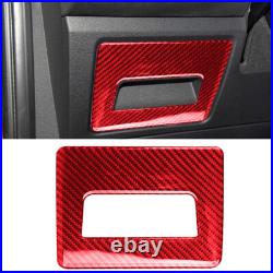 32pcs For BMW X1 F48 Red Carbon Fiber Full Kits Interior Trim