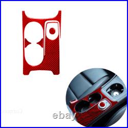 32pcs Red Carbon Fiber Interior Full Kits Cover Trim For Mercedes GLA CLA