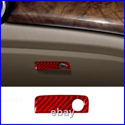 32pcs Red Carbon Fiber Interior Full Kits Cover Trim For Mercedes GLA CLA