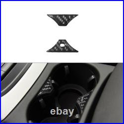 33PCS Carbon Fiber Interior Full Kit Set Panel Trim For Audi Q5 WithO NAV Type B