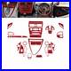 33pcs Red Carbon Fiber Full Interior Interior Trim Set For BMW 6 Series E63 E64