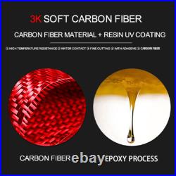 33pcs Red Carbon Fiber Full Interior Interior Trim Set For BMW 6 Series E63 E64