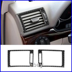 34Pcs Carbon Fiber Full Interior Kit Cover Trim For Audi A4 S4 B7 2005-08