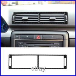 34Pcs Carbon Fiber Full Interior Kit Cover Trim For Audi A4 S4 B7 2005-08
