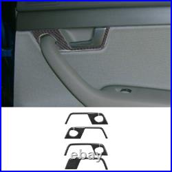 34Pcs Carbon Fiber Full Interior Kit Cover Trim For Audi A4 S4 B7 2005-08