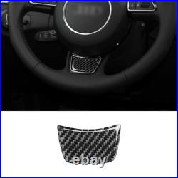 34Pcs Carbon Fiber Full Interior Kit Cover Trim For Audi A6 C7 2012-2018