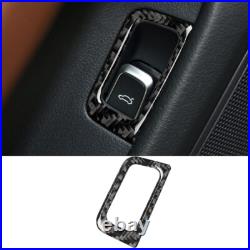 34Pcs Carbon Fiber Full Interior Kit Cover Trim For Audi A6 C7 2012-2018