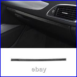 34Pcs Carbon Fiber Full Interior Kit Cover Trim For Audi A6 C7 2012-2018