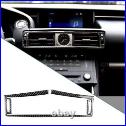 34Pcs Carbon Fiber Full Interior Kit Cover Trim For Lexus IS250 2013-2017